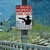 Warning - Vintage Metal Signs - 20*30cm/30*40cm - Warning
