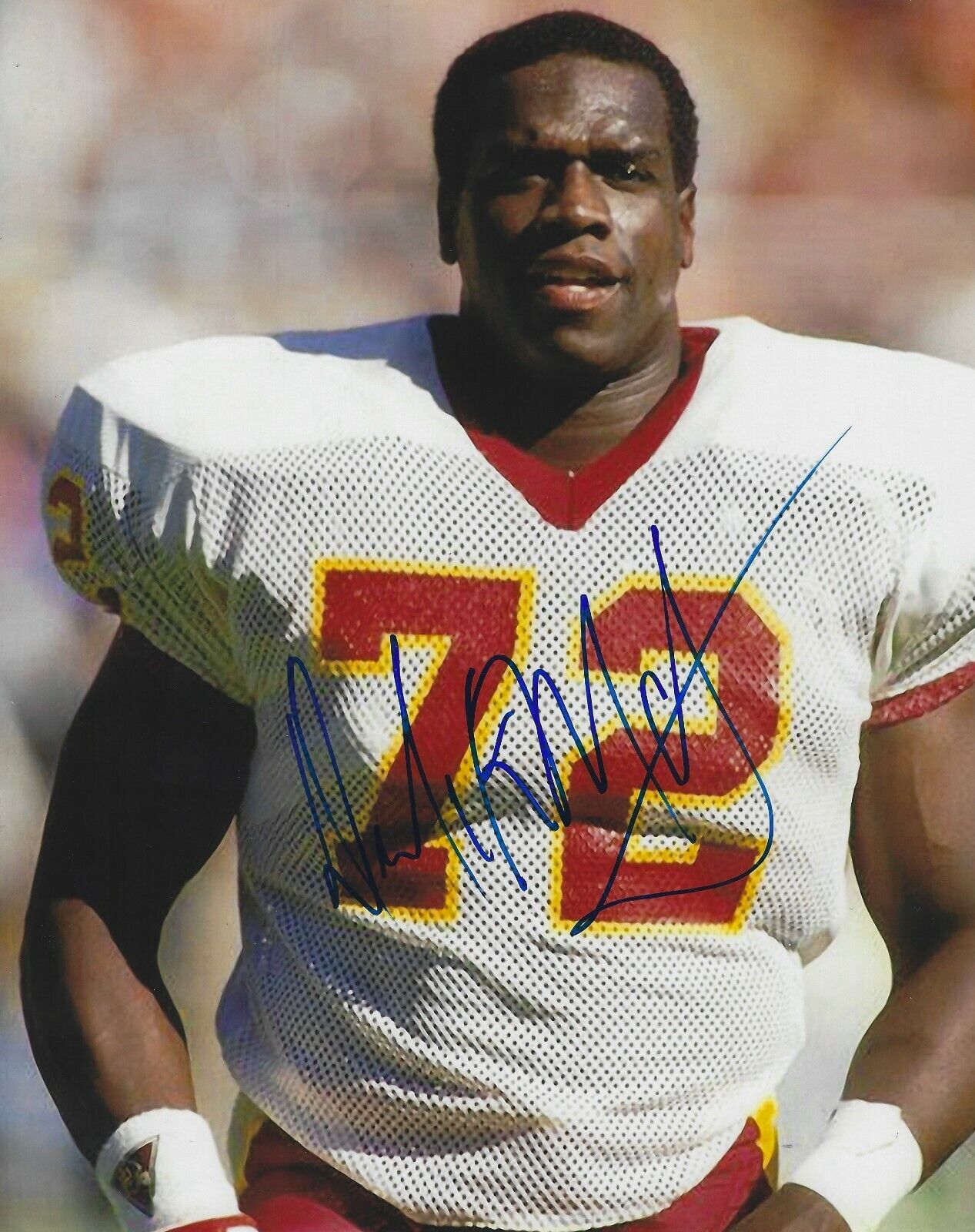 Autographed 8x10 DEXTER MANLEY Washington Redskins Autographed Photo Poster painting - w/COA