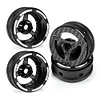 AMK Customized Supportting 4Pcs Carbon Fiber 12mm Hex Hub 1.9 Beadlock Wheels Rims for 1/10 RC Crawler Car Axial SCX10 TRX6 Gen8 Gelande TRX4 Upgrades (3)