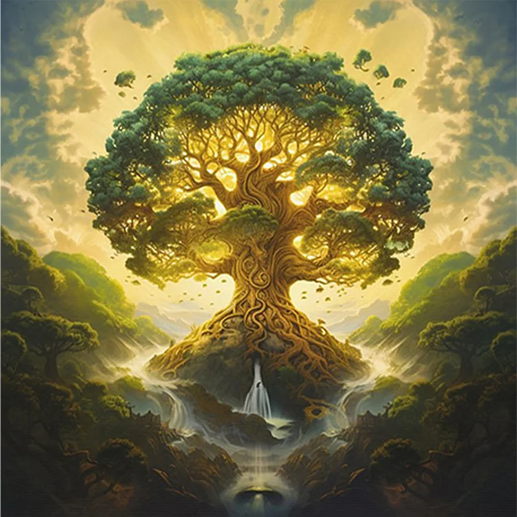 Diamond Painting - Tree of life 