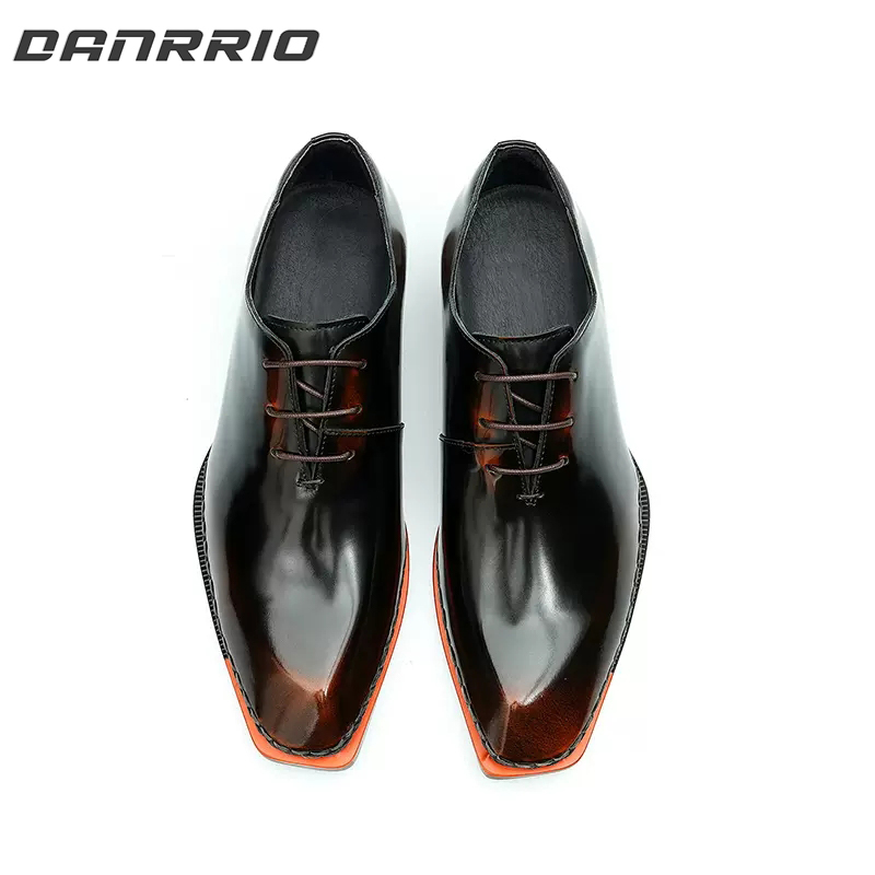 DANRRIO Patent Leather Shiny Oxford Shoes DANRRIO.COM DANRRIO