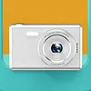 Compact Digital Camera with Fill Light (TF Card Not Included) HD Anti-Shake Student Camera Multiple Modes Portable Mini HD Video Camera Gift for Kids Teens and Starters