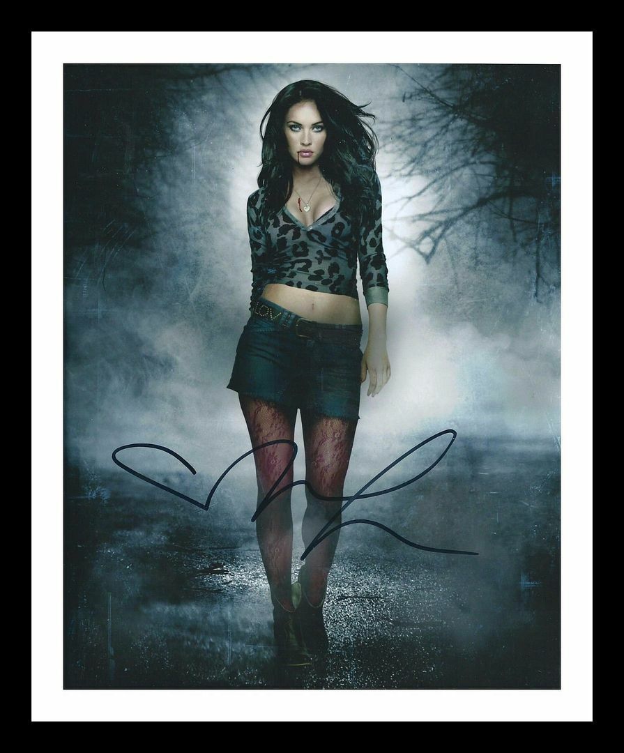 Megan Fox Autograph Signed & Framed Photo Poster painting 10