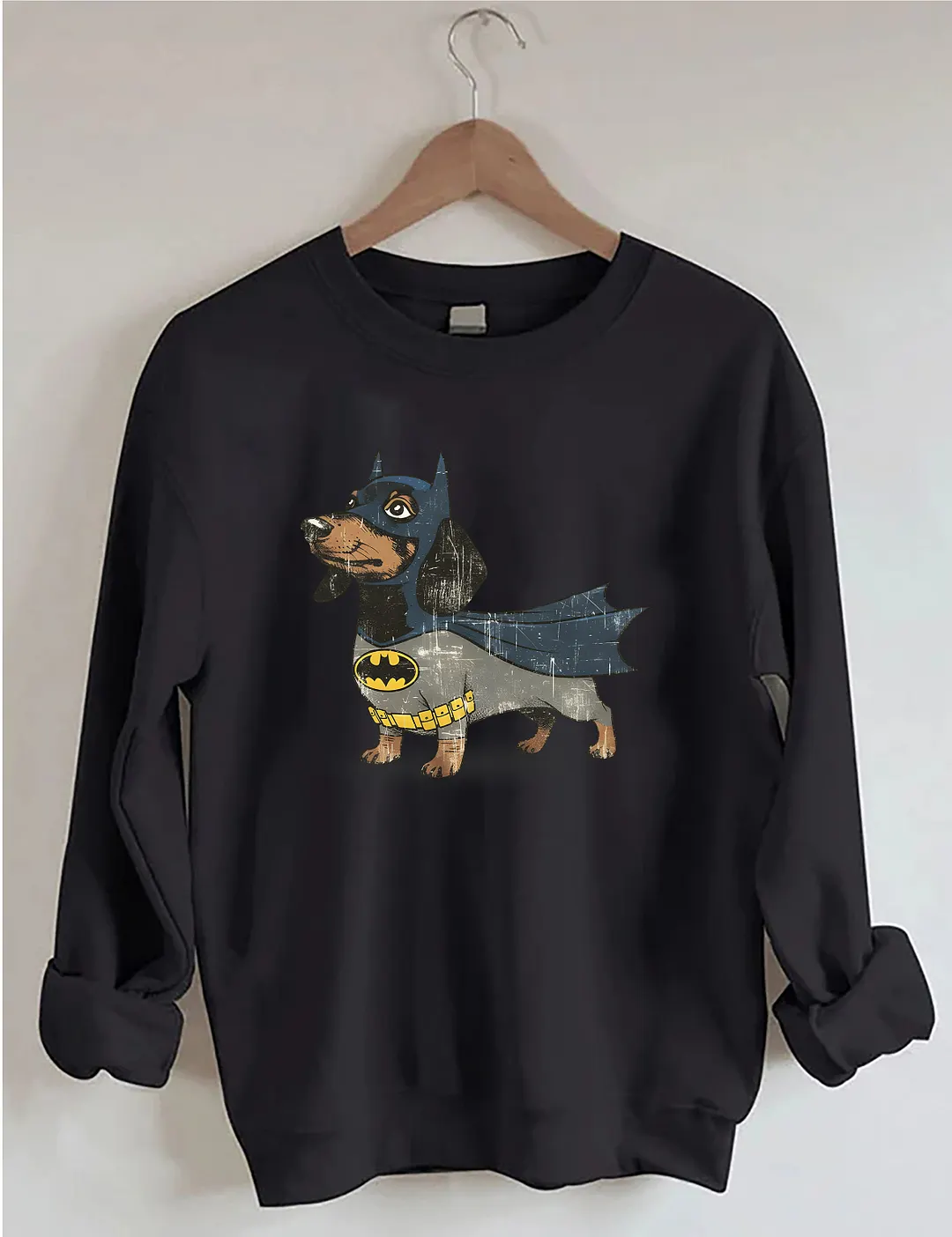 Dachshund Superhero Sweatshirt