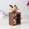 Monkey Wooden Music Box Gifts for Lover Girls Boyfriend Girlfriend Wife Mom Husband Birthday Valentine Anniversary Christmas Wedding Thanksgiving Mechanism Musical Boxes