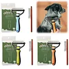 2In1 Pet Grooming Rake Anti-Slip Handle Double-Sided Deshedding Comb Multi-Purpose Extra-Wide Dog Grooming Brush for Detangling Deshedding Brushing/Thinning
