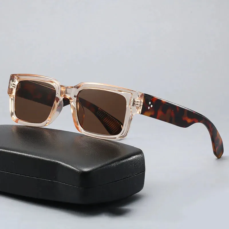 Aurora Sienna Sunglasses &ndash; Unisex UV Protection Retro Shades &ndash; Tea Leo
