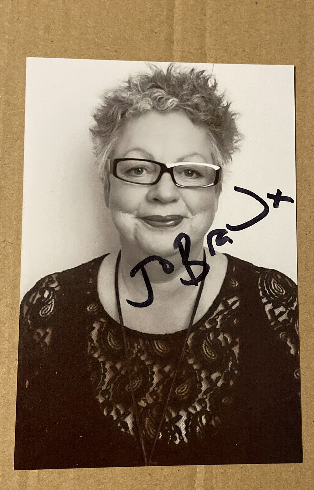 Jo Brand 6x4 Hand Signed Photo Poster painting Autograph Comedy Comedian Actress