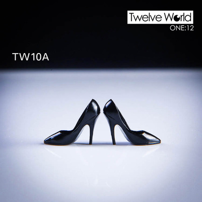 TWTOYS 1/12 TW09 TW10 Women's High Heels For 6inch Glued Female Body-aliexpress