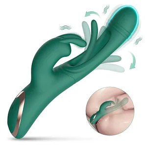 Tiffany Rabbit with Patting Vibrator Multi-Stimulation Clitoral Vibrator