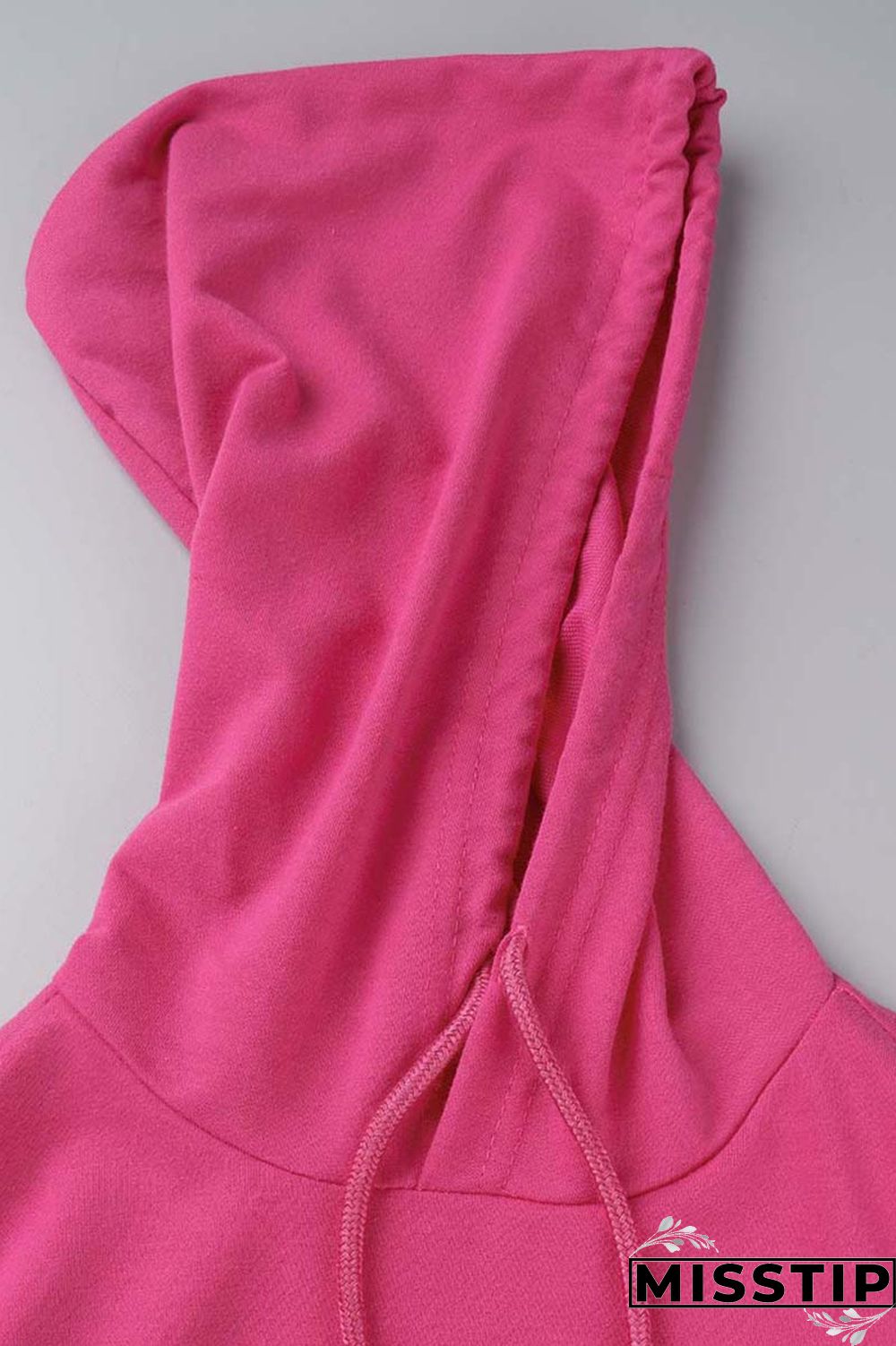 Orange Casual Solid Basic Hooded Collar Sleeveless Two Pieces