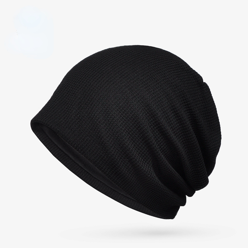 Outdoor Comfy Solid Elastic Beanie 