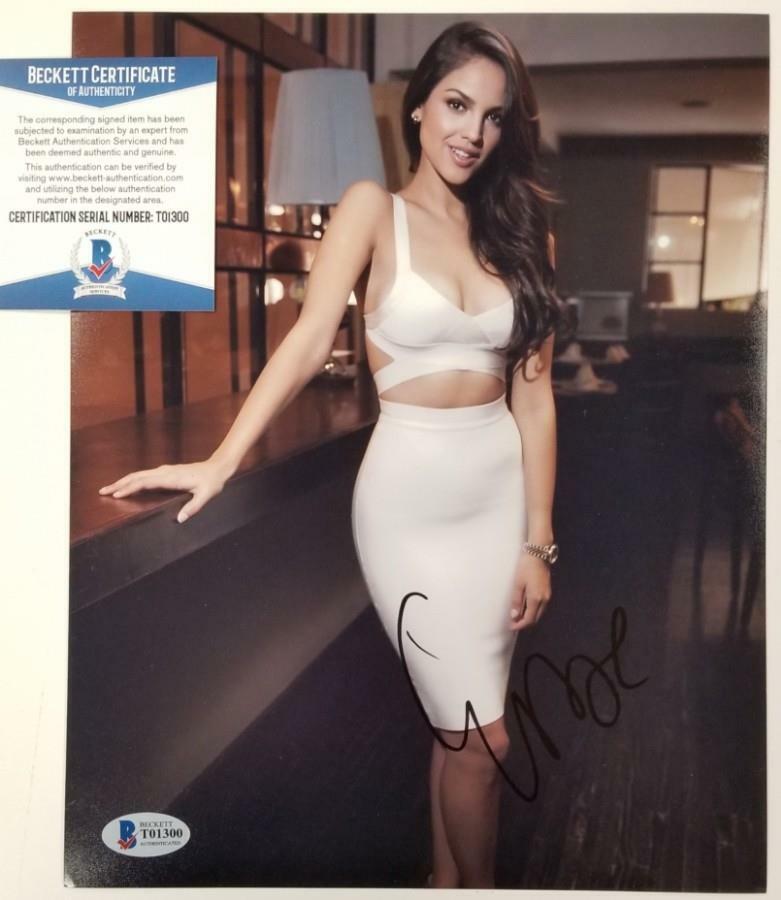 Eiza Gonzalez autograph signed 8x10 Photo Poster painting Actress (B) ~ Beckett BAS COA