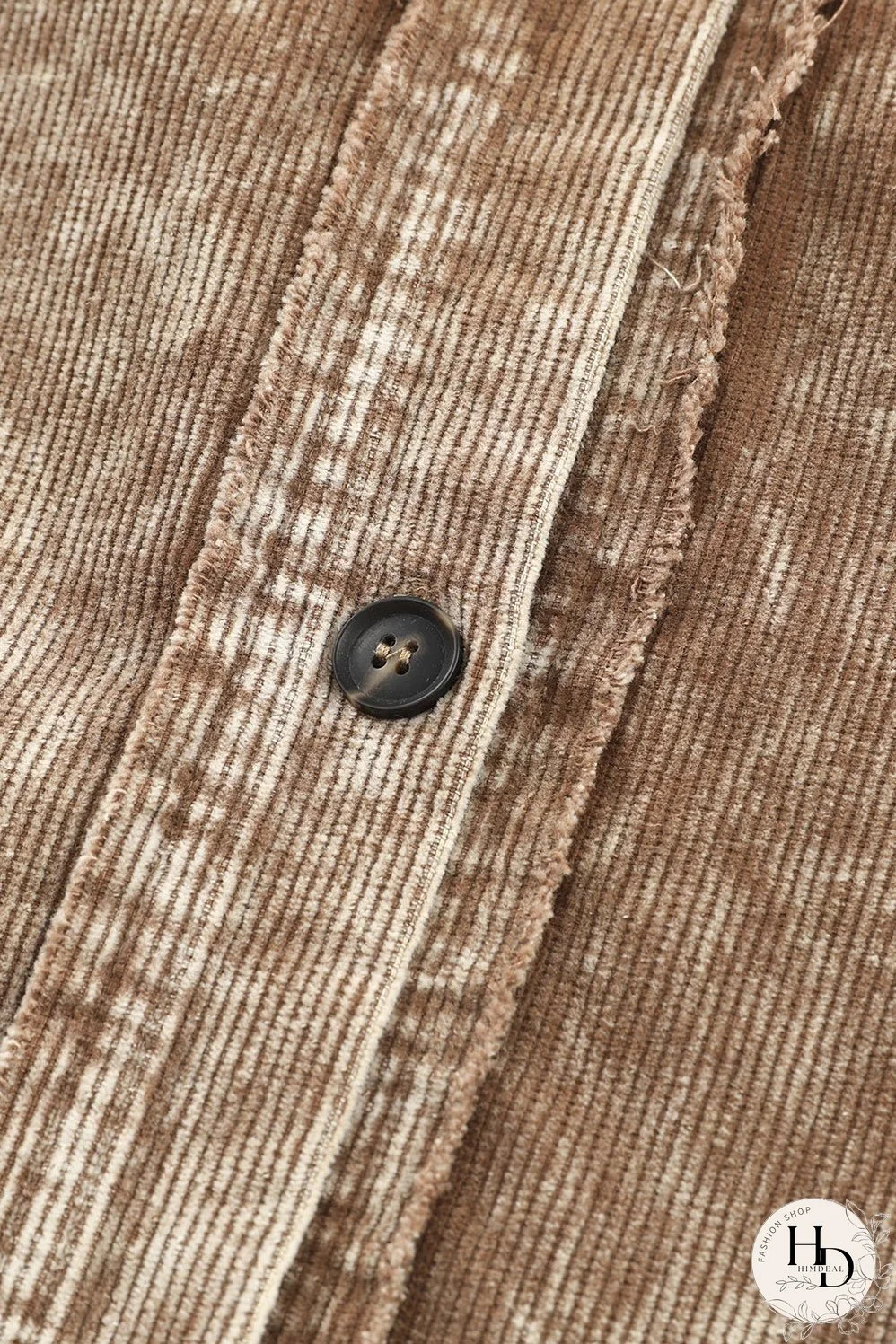 Tassel Detail Corduroy Jacket