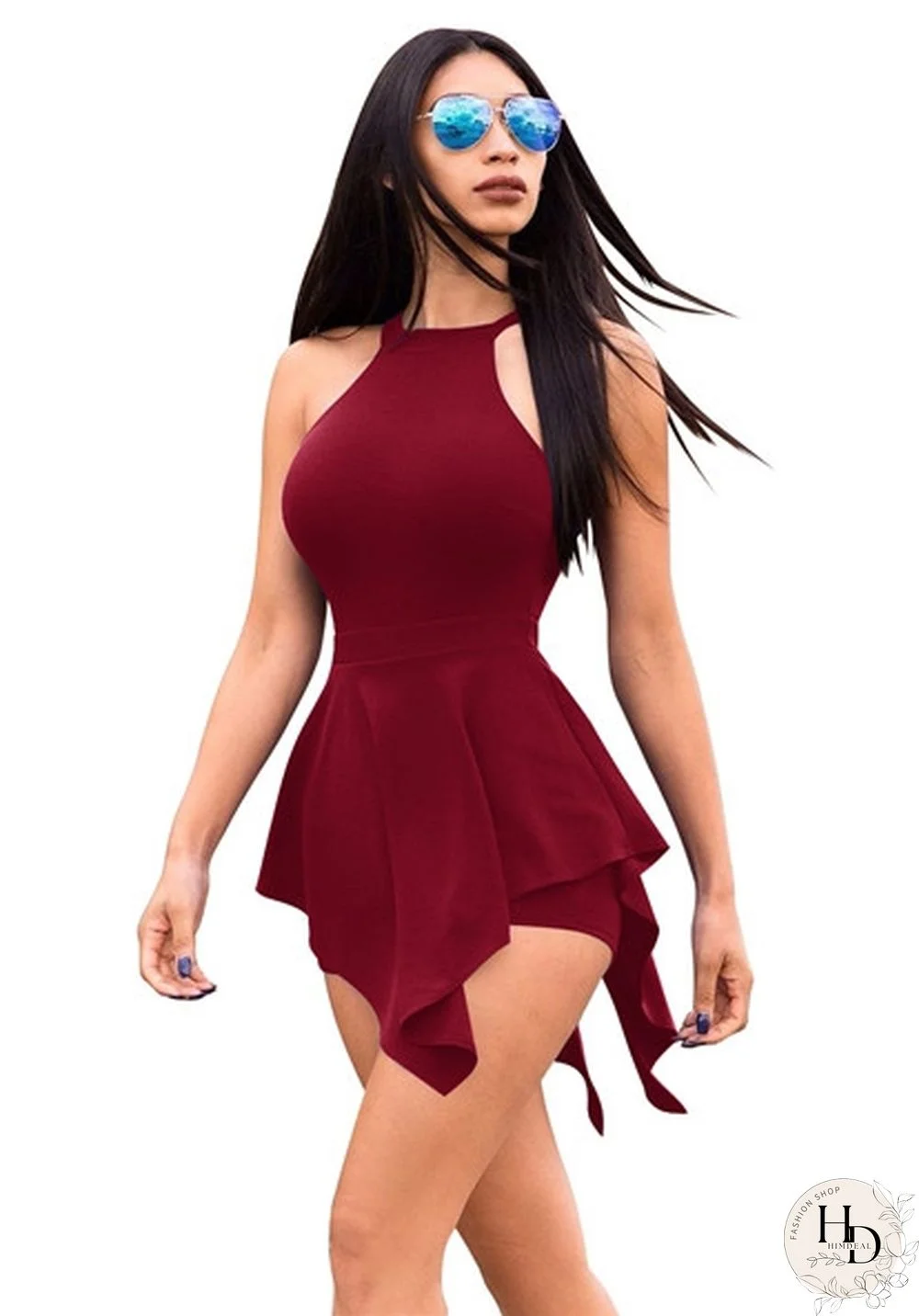 As Show-5 Backless Solid Fashion sexy Jumpsuits & Rompers