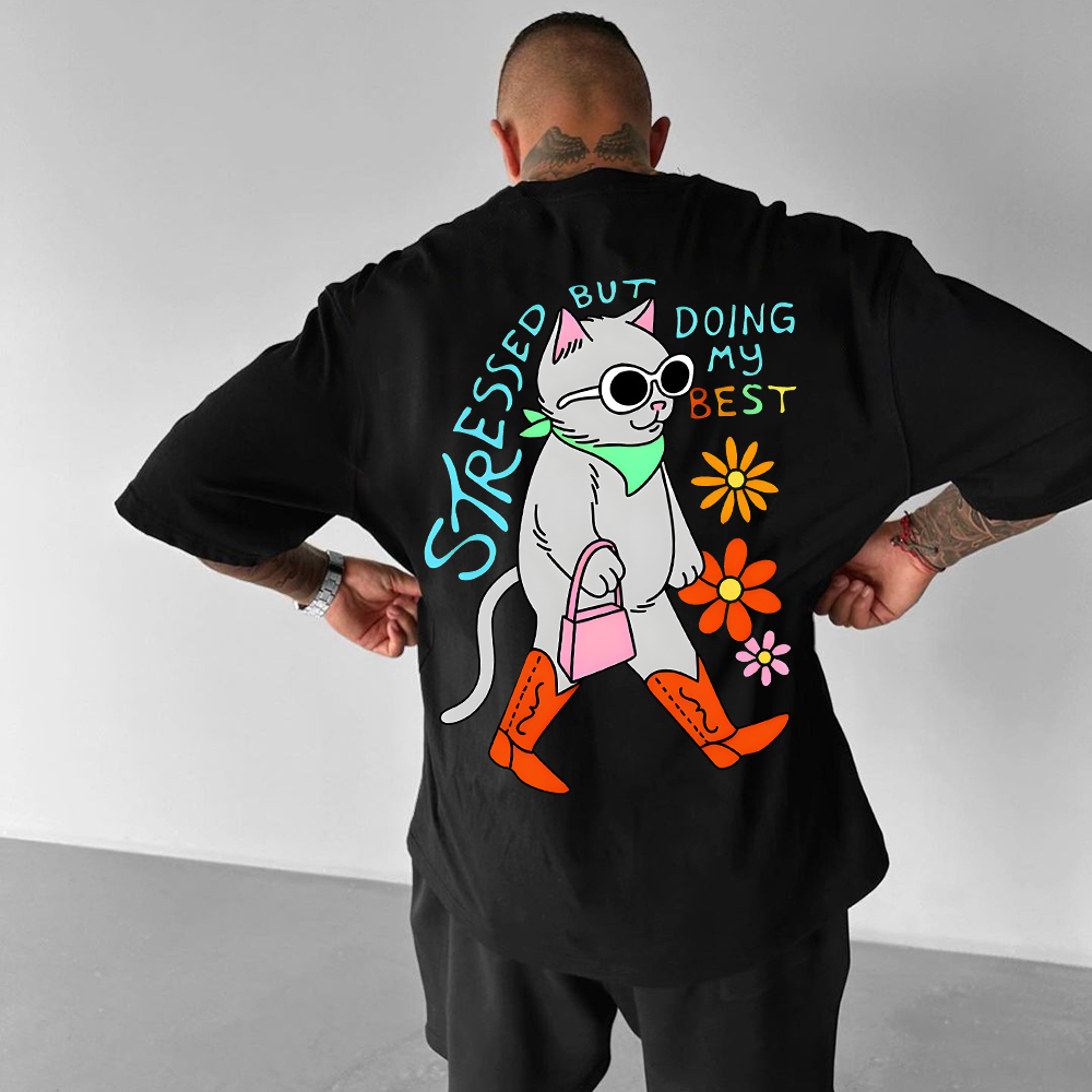 Unisex Casual Printed T-Shirt