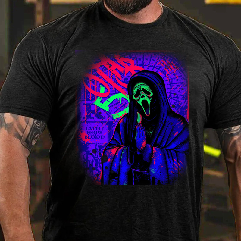 Halloween Horror Scream T-shirt ctolen