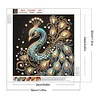 Peacock - Crystal Rhinestone Diamond Painting