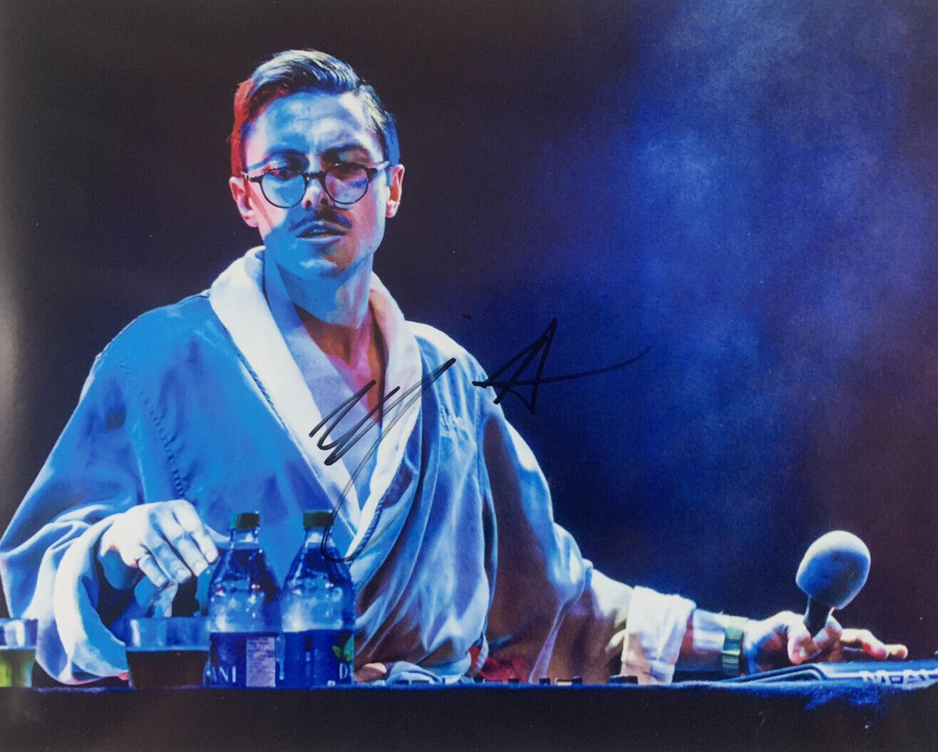 MARC REBILLET HAND SIGNED 8x10 Photo Poster painting DJ RARE AUTOGRAPH AUTHENTIC COA