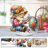 Diamond Painting Acrylic Easter Gnome Tabletop Ornaments Decorations for Adult Beginner Home Decor DIY Crafts Gift