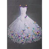 Diamond Painting-DIY Crystal Rhinestone White Wedding Dress