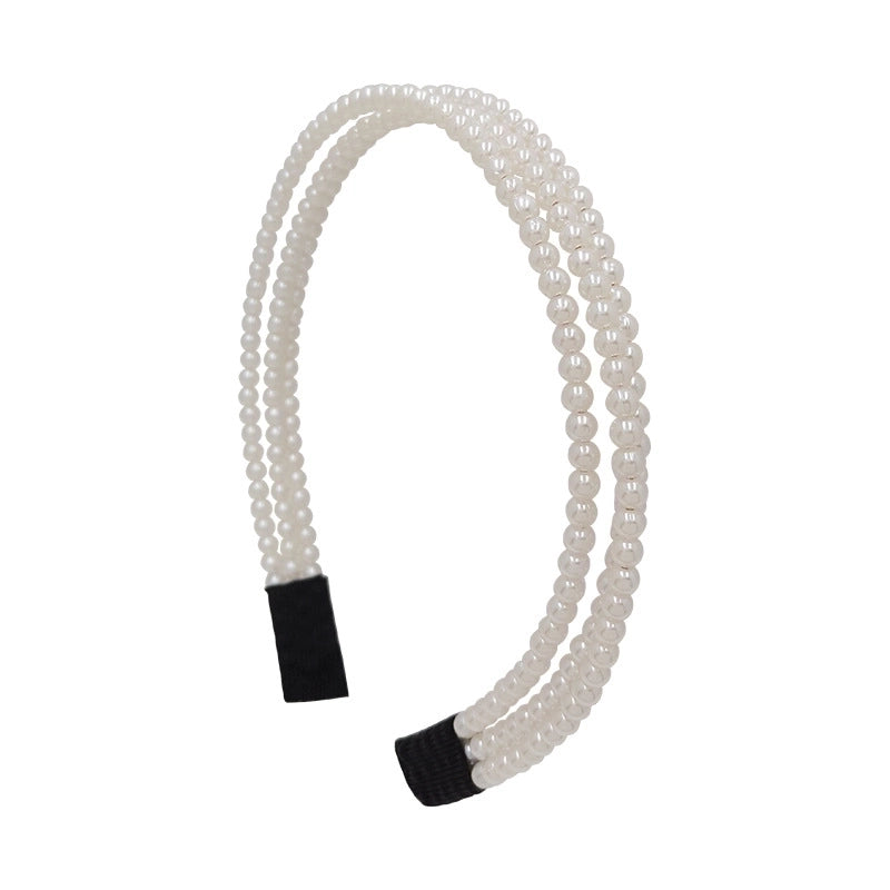 Women’s Elegant Baroque Style Classic Style Geometric Artificial Pearl Hair Band