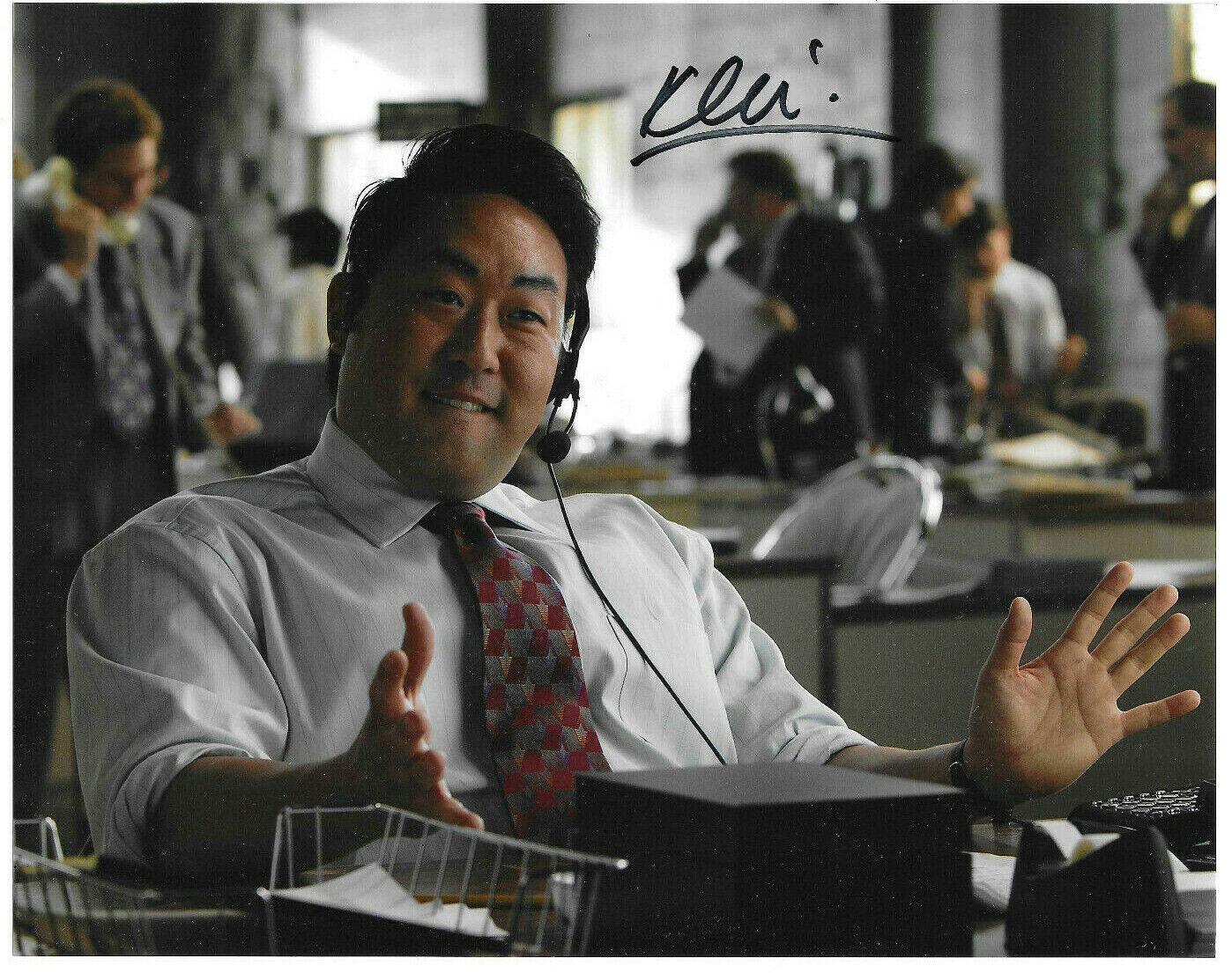 Kenneth Choi Authentic Signed 8x10 Photo Poster painting Auto, Wolf of Wall Street, Chester Ming