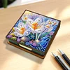 (US Local)Crocus PU Diamond Painting Memo Pad Holder Mosaic Kit for Adults Beginners