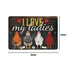J&rsquo;aime mes dames poulet - Panneaux en &eacute;tain m&eacute;tallique(20*30cm)