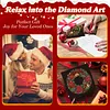 Christmas DIY Diamond Painting Greeting Cards with Envelopes