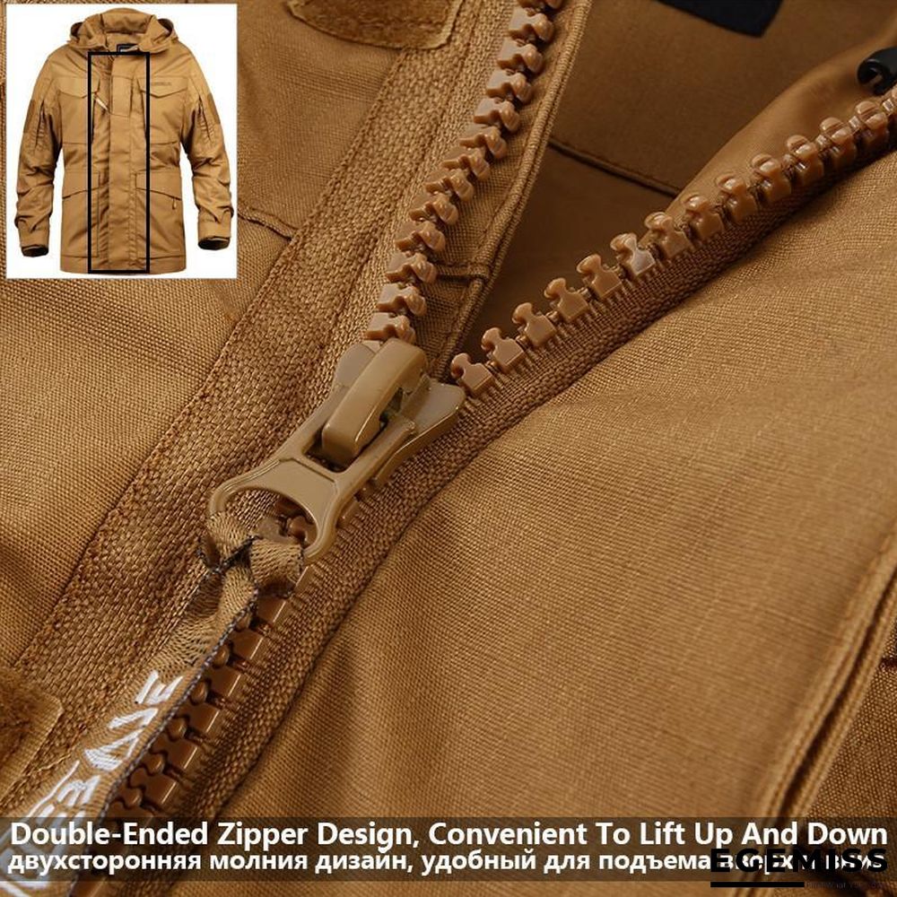 Brand Military Camouflage Male clothing US Army Tactical Men's Windbreaker Hoodie Field Jacket Outwear | EGEMISS