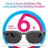 Smart Glasses AI Translator Hands-Free Music & Calls UV Protection BT Sunglasses