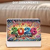 Calendrier 2026 Kit de peinture au diamant Gnome de No&euml;l DIY Diamond Art Bureau Calendar