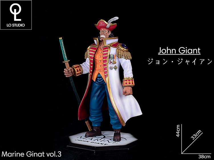 PRE-ORDER LO Studio One Piece Giant Navy vol.2 John Giant POP Statue(GK)