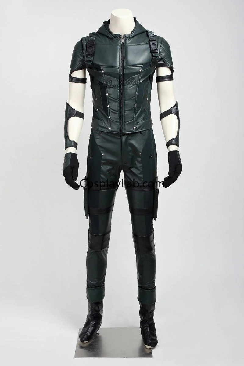 Green Arrow Oliver Cosplay Costume