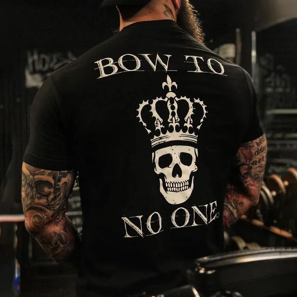 (Sale $18!) Livereid Bow To No One T-shirt - Livereid