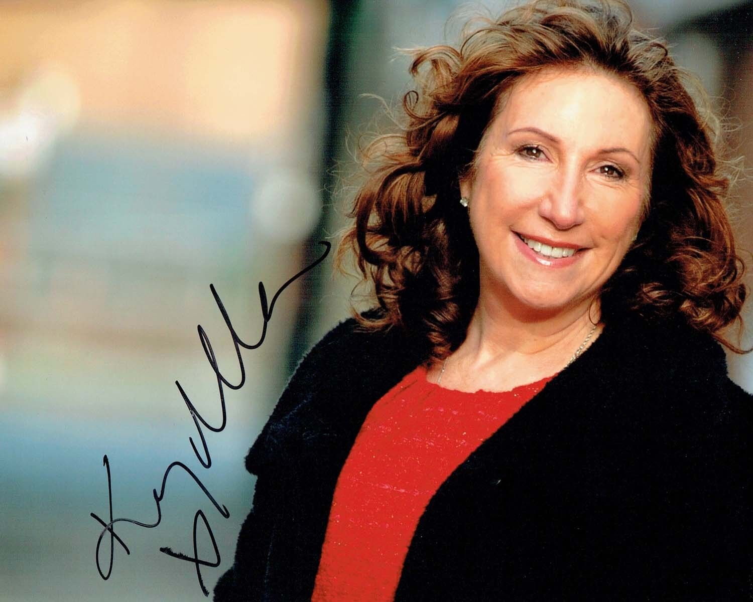 Kay MELLOR OBE SIGNED Autograph 10x8 Photo Poster painting 2 AFTAL COA English Actress