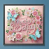Diamond Painting-DIY Crystal Rhinestone Mother's Day Butterfly