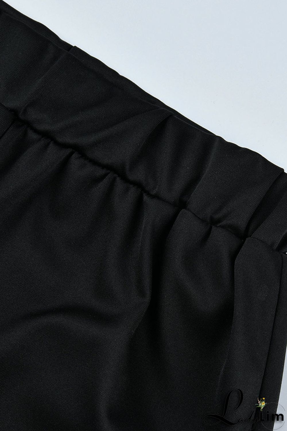 White Fashion Casual Print Basic O Neck Short Sleeve Two Pieces