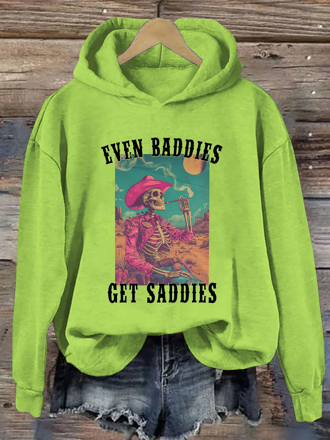 Even Baddies Get Saddies Hoodie