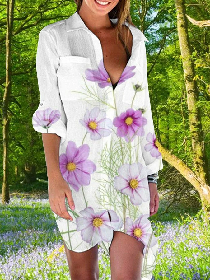 Floral Print Resort Dress