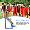 Metal Arrow Tail Feather Sticking Device Adjustable Archery Fletching Stick