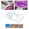 50pcs DIY Diamond Painting Werkzeuge selbstklebende Taschen f&uuml;r Bastelbedarf (wei&szlig;)