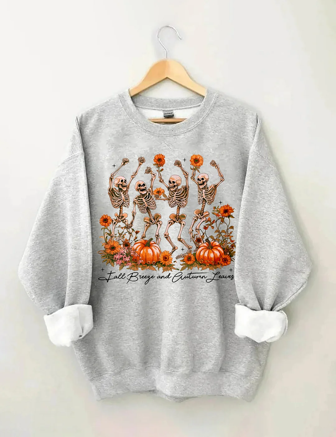 Fall Breeze and Autumn Leaves Sweatshirt