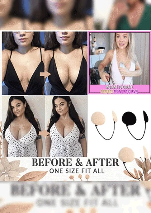 Frontless Strapless Invisible Breast Lifting Push Up Bra