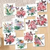12Pcs Butterfly Dragonfly DIY Diamond Painting Greeting Cards for Adults Gifts