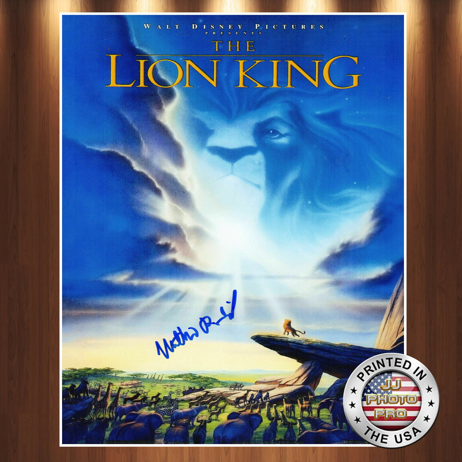 Matthew Broderick Autographed Signed 8x10 Photo Poster painting (Lion King) REPRINT