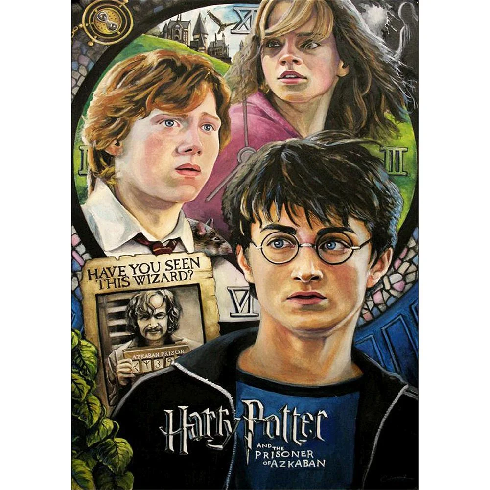 Full Round Diamond Painting Harry Potter (40*30cm)