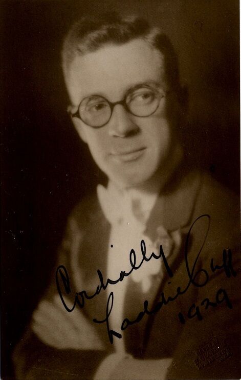 British Stage Actor LADDIE CLIFF Vintage Signed Photo Poster painting