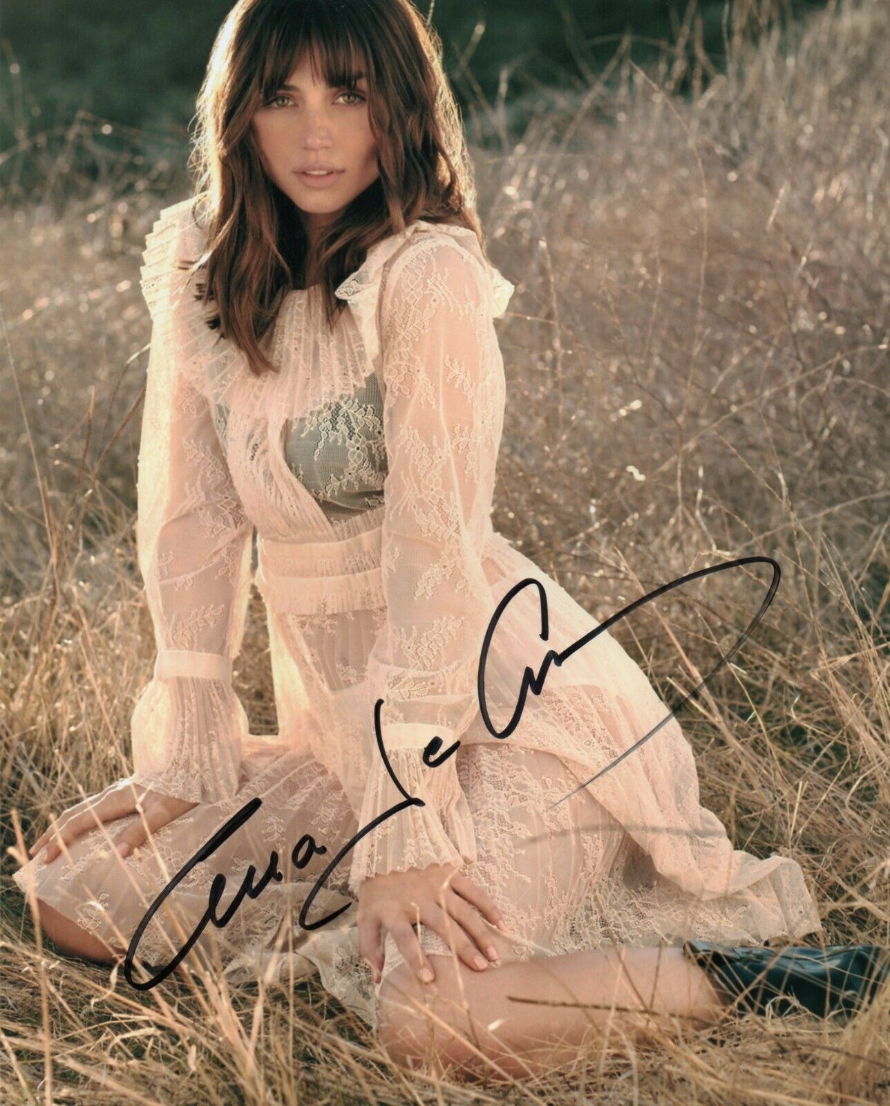 Autographed Ana De Armas signed 8 x 10 Photo Poster painting Nice